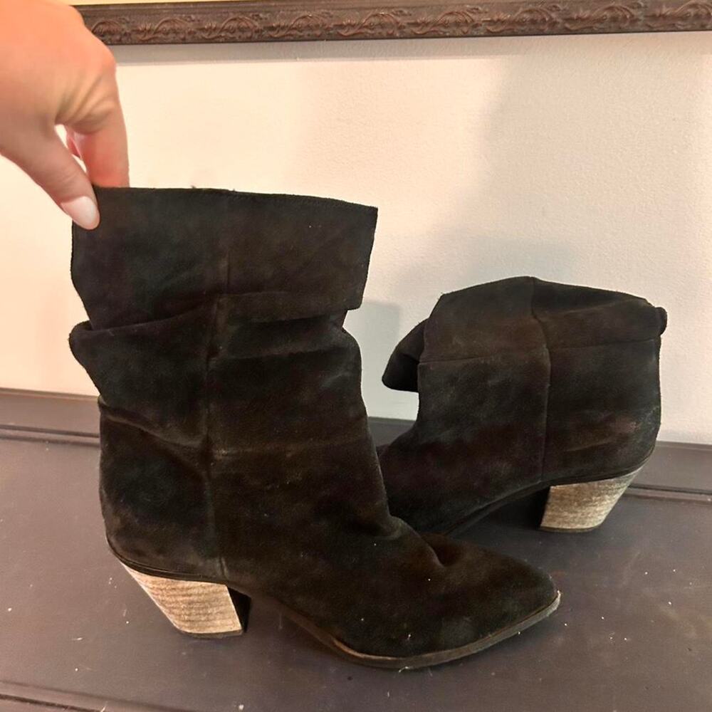 Matisse black suede ankle boots
